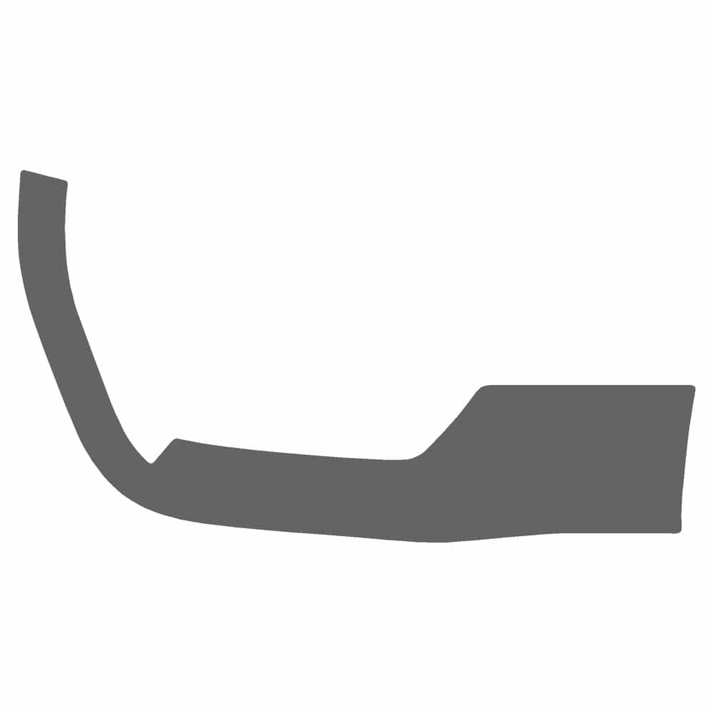 Vicrez Paint Protection PPF Pre-Cut Grille, Bottom Passenger vpp209135 for Mini Cooper Convertible 2022-2024