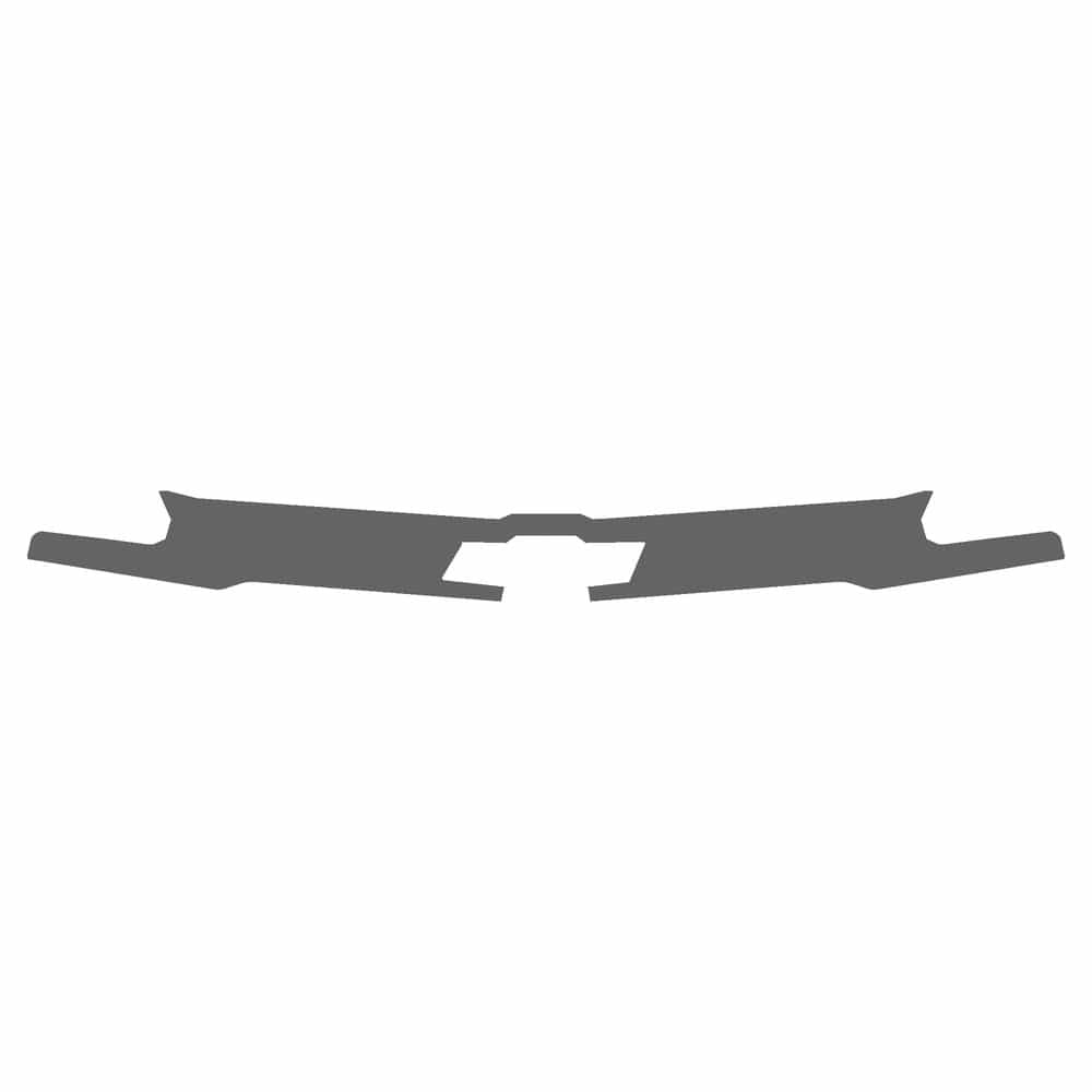 Vicrez Paint Protection PPF Pre-Cut Grille vpp137572 for Chevrolet Silverado Extd Pickup 2024-2026