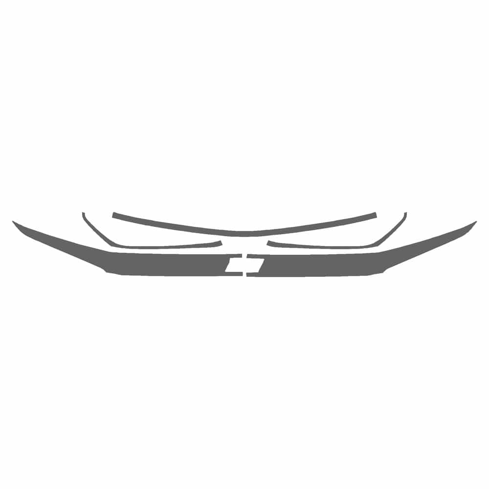 Vicrez Paint Protection PPF Pre-Cut Grille vpp141328 for Chevrolet Traverse SUV 2024-2026