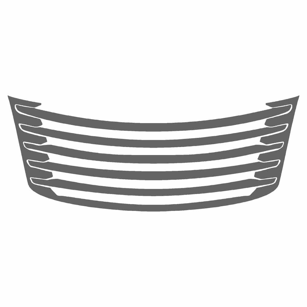 Vicrez Paint Protection PPF Pre-Cut Grille vpp141998 for Chrysler PT Cruiser Sedan 2006-2010