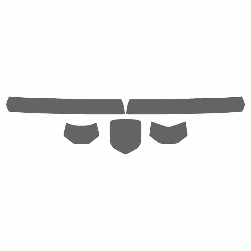 Vicrez Paint Protection PPF Pre-Cut Grille vpp144304 for Dodge Grand Caravan Minivan 2011-2020