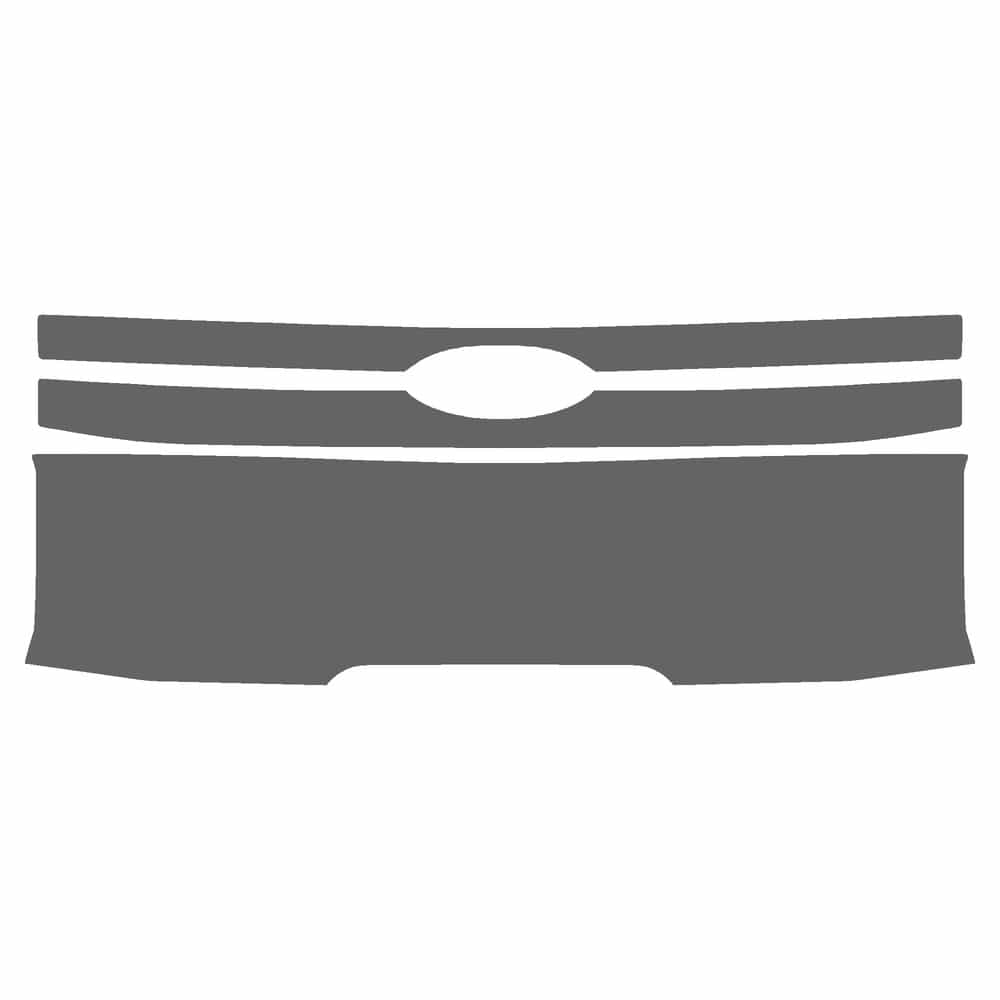 Vicrez Paint Protection PPF Pre-Cut Grille vpp151306 for Ford F150 Crew Pickup 2022-2024