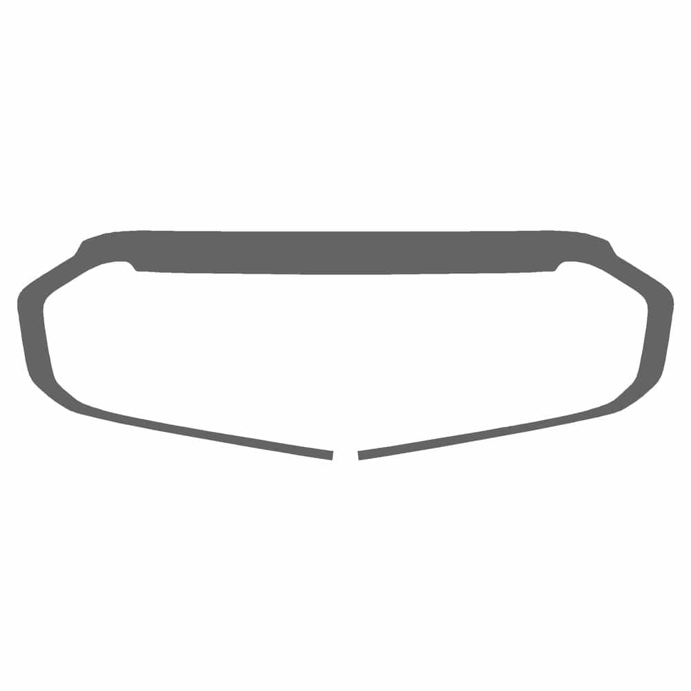 Vicrez Paint Protection PPF Pre-Cut Grille vpp156302 for Ford Ranger Extd Pickup 2019-2023
