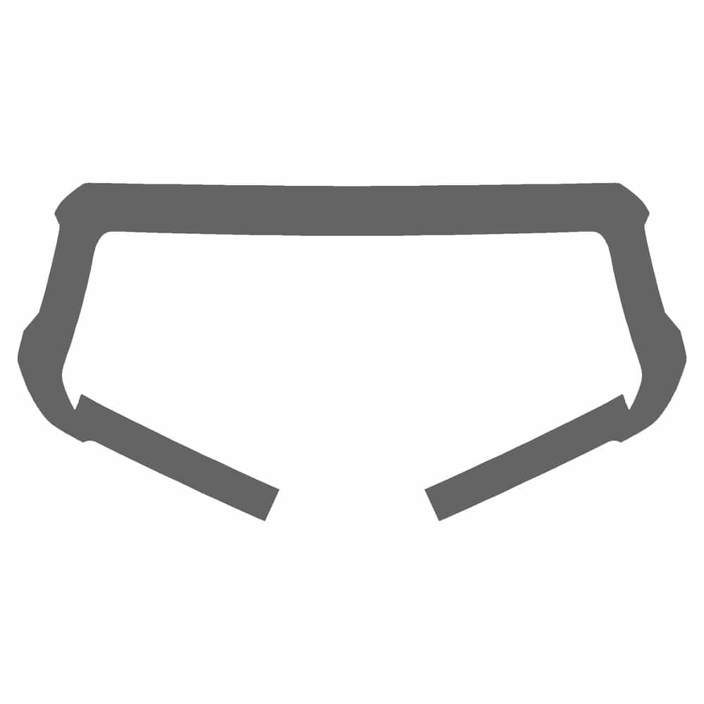 Vicrez Paint Protection PPF Pre-Cut Grille vpp161258 for GMC Sierra Extd Pickup 2015-2019