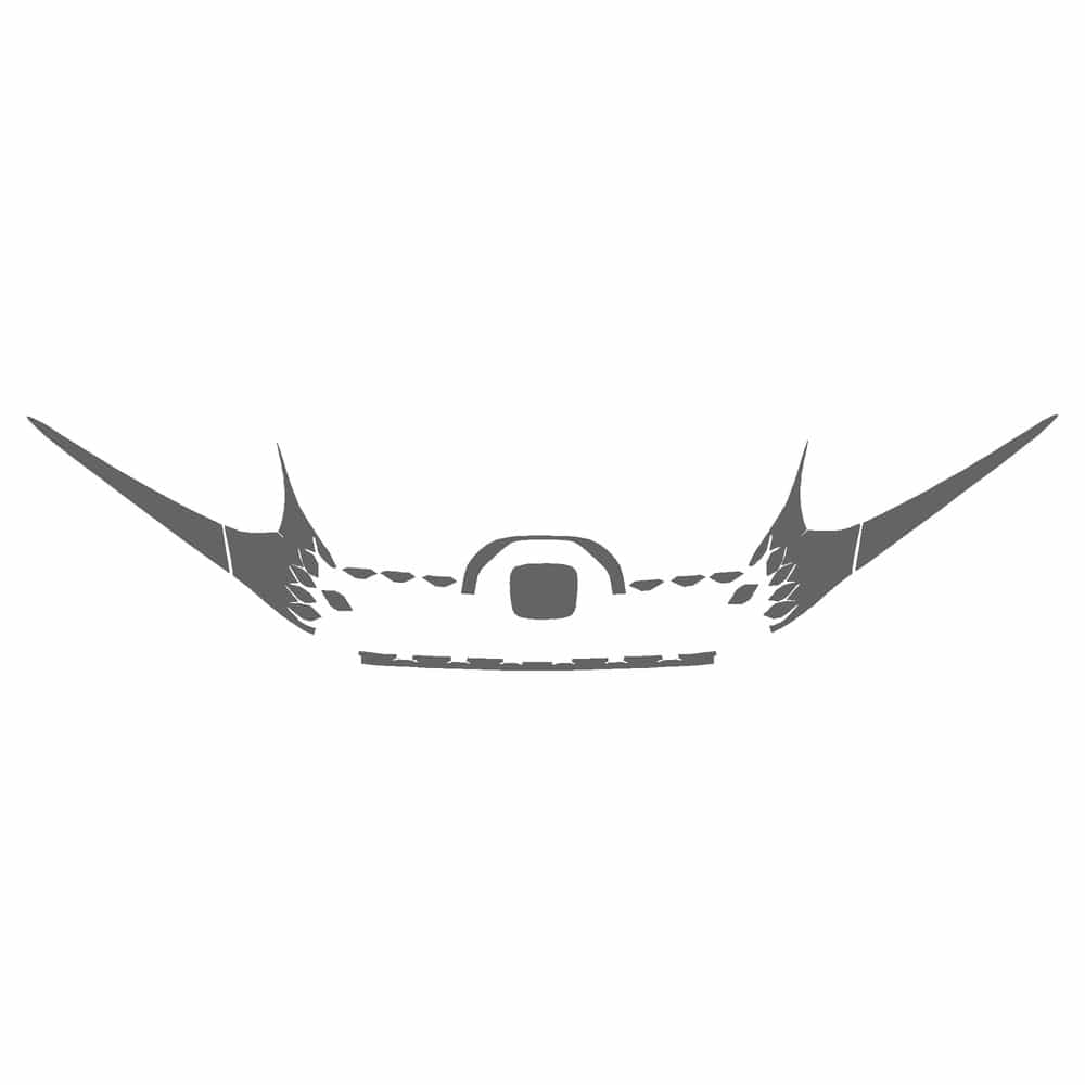 Vicrez Paint Protection PPF Pre-Cut Grille vpp166775 for Honda Civic Hatchback 2023-2026