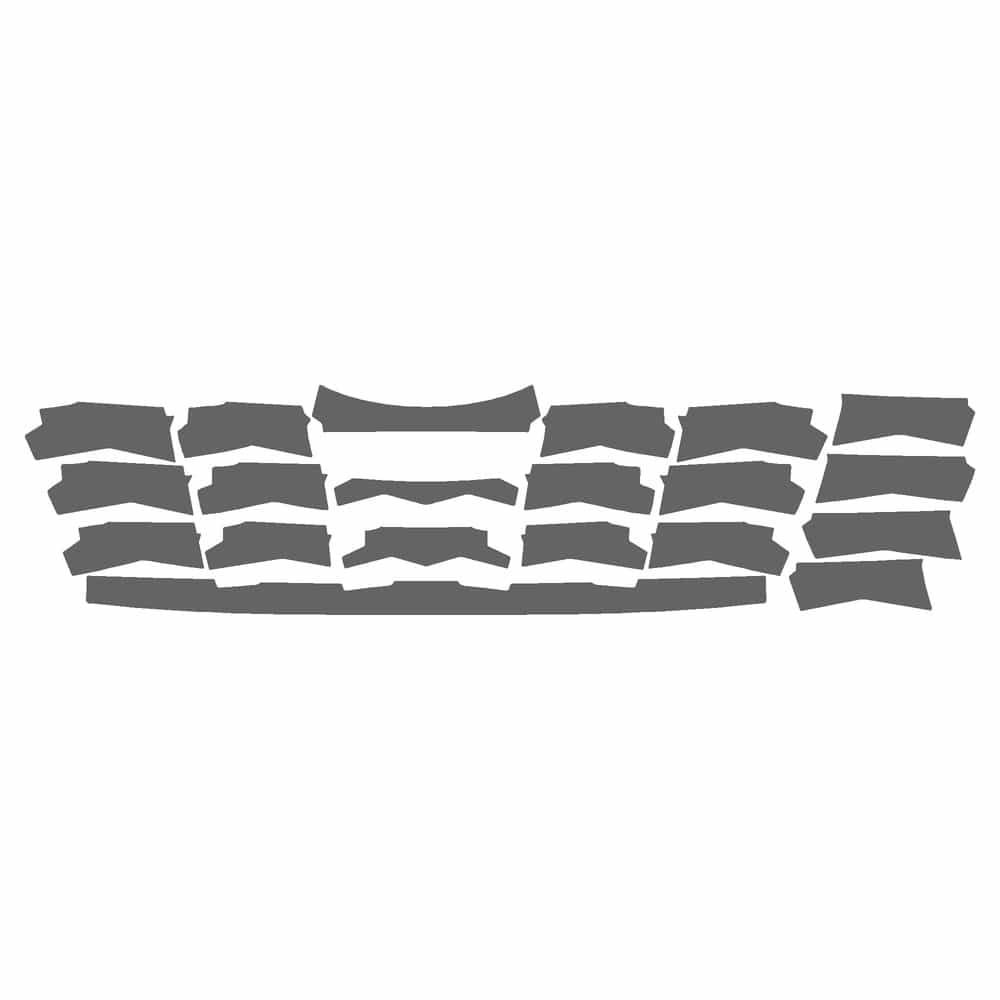 Vicrez Paint Protection PPF Pre-Cut Grille vpp173350 for Hyundai Tucson SUV 2022-2024