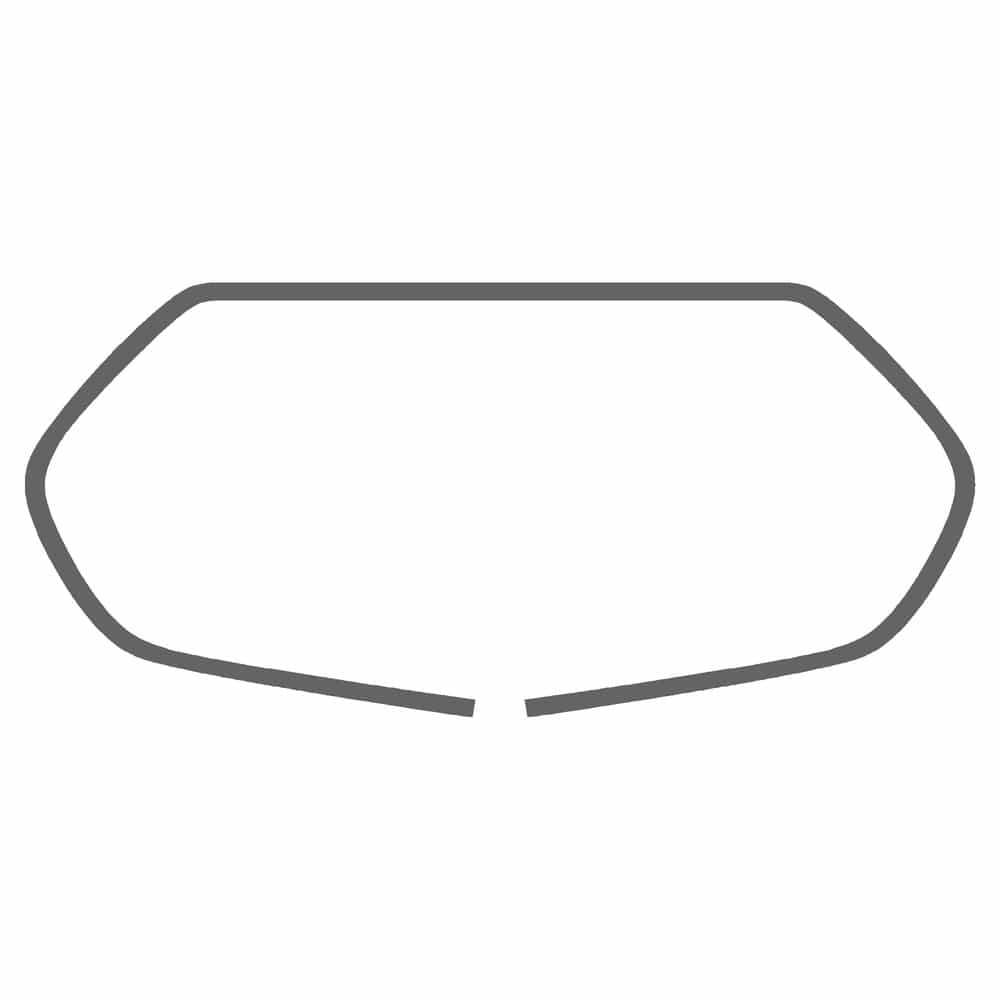 Vicrez Paint Protection PPF Pre-Cut Grille vpp173707 for Hyundai Veloster Coupe 2013-2017