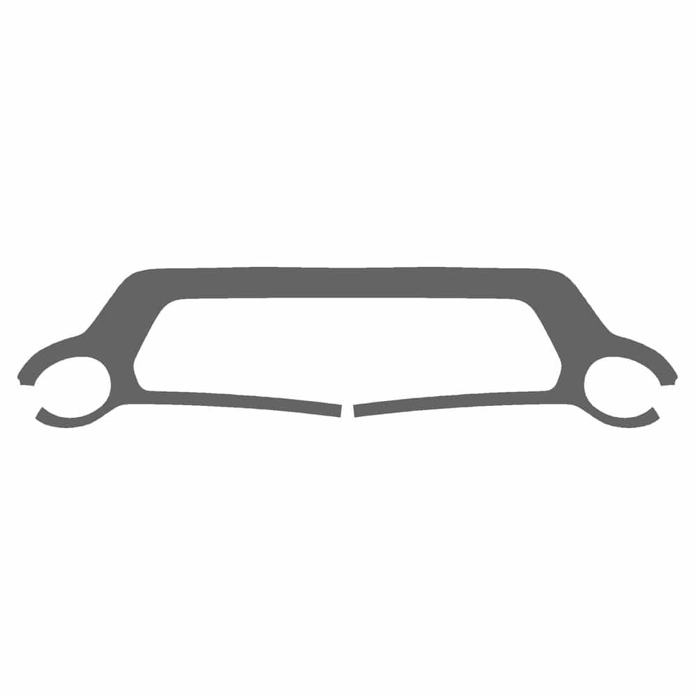 Vicrez Paint Protection PPF Pre-Cut Grille vpp185047 for KIA Soul SUV 2014-2018
