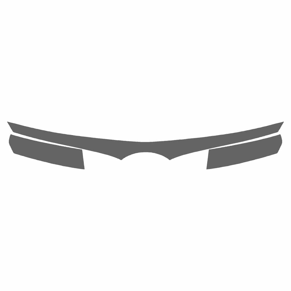 Vicrez Paint Protection PPF Pre-Cut Grille vpp196635 for Mazda Mazda3 Sedan 2007-2009