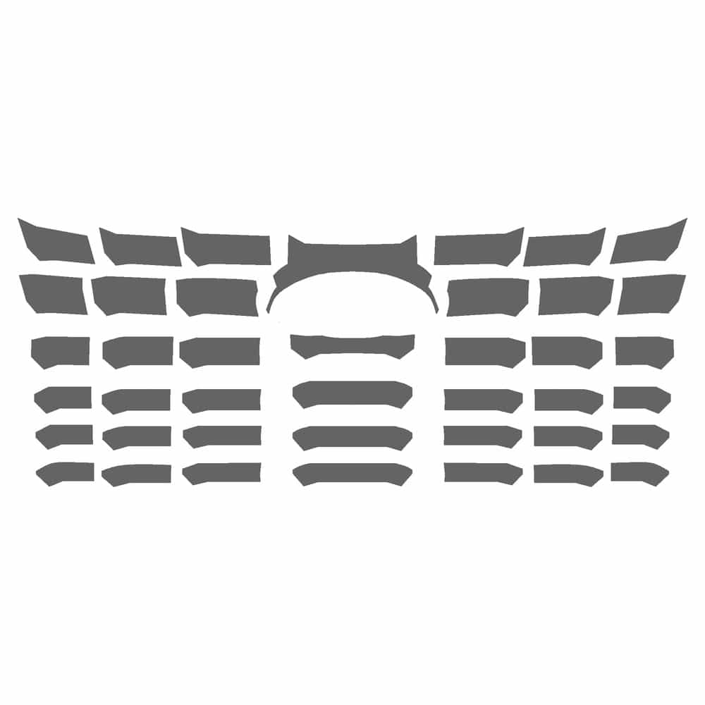 Vicrez Paint Protection PPF Pre-Cut Grille, Middle vpp171543 for Hyundai Palisade SUV 2023-2025