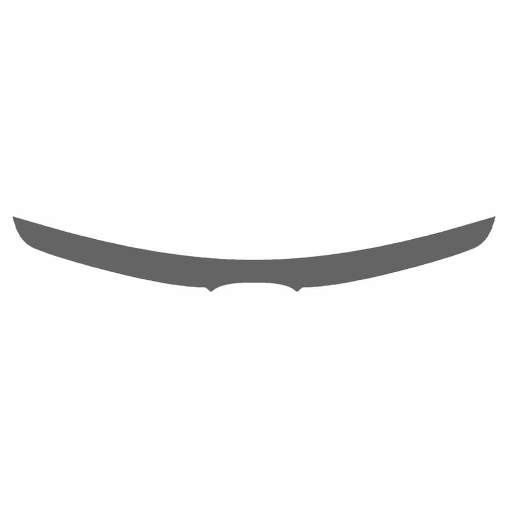 Vicrez Paint Protection PPF Pre-Cut Grille, Top Center vpp172520 for Hyundai Sonata Sedan 2011-2013