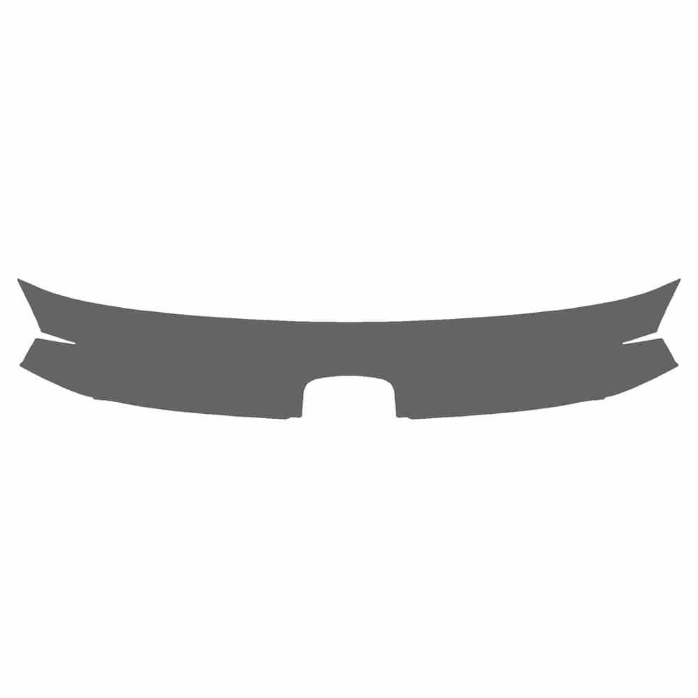 Vicrez Paint Protection PPF Pre-Cut Grille, Top vpp166287 for Honda Civic Coupe 2017-2019