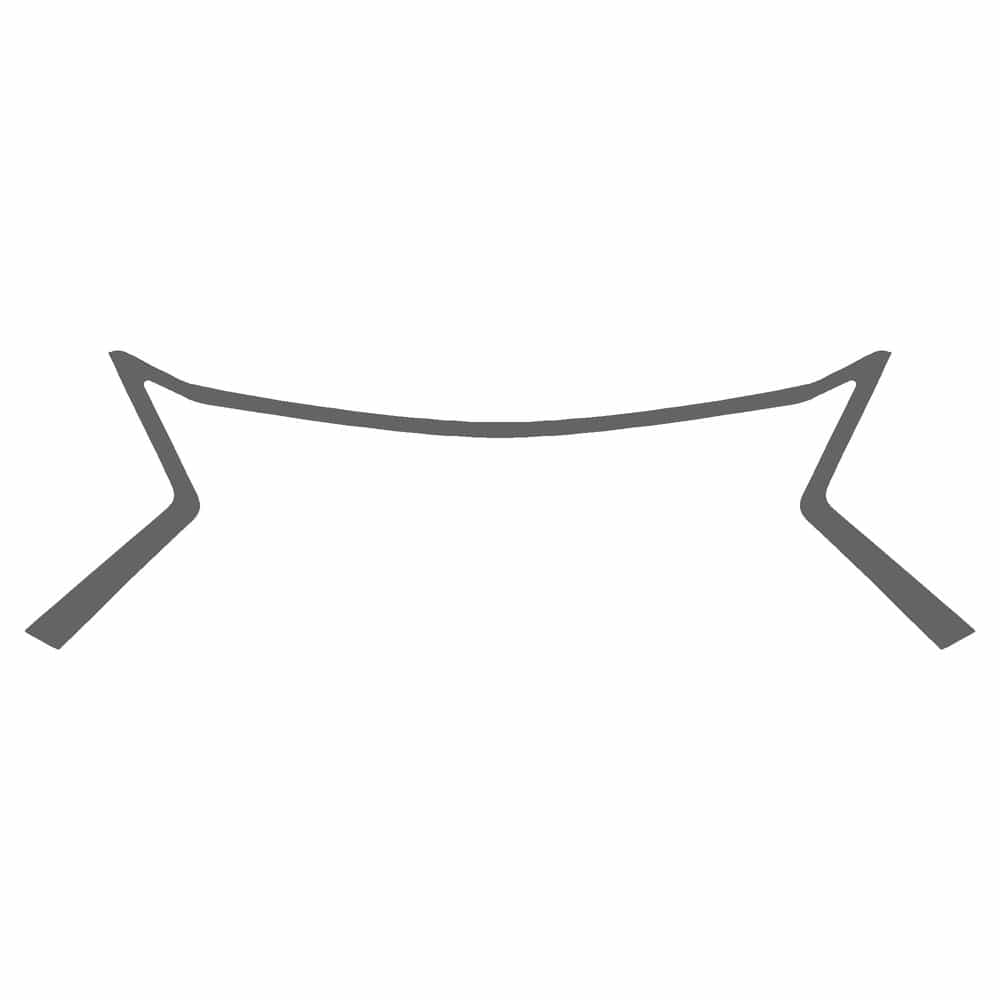 Vicrez Paint Protection PPF Pre-Cut Grille, Top vpp191614 for Lexus LX SUV 2016-2021
