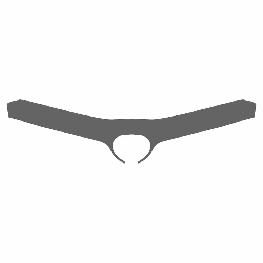 Vicrez Paint Protection PPF Pre-Cut Grille, Top vpp226391 for Scion xA Sedan 2004-2005
