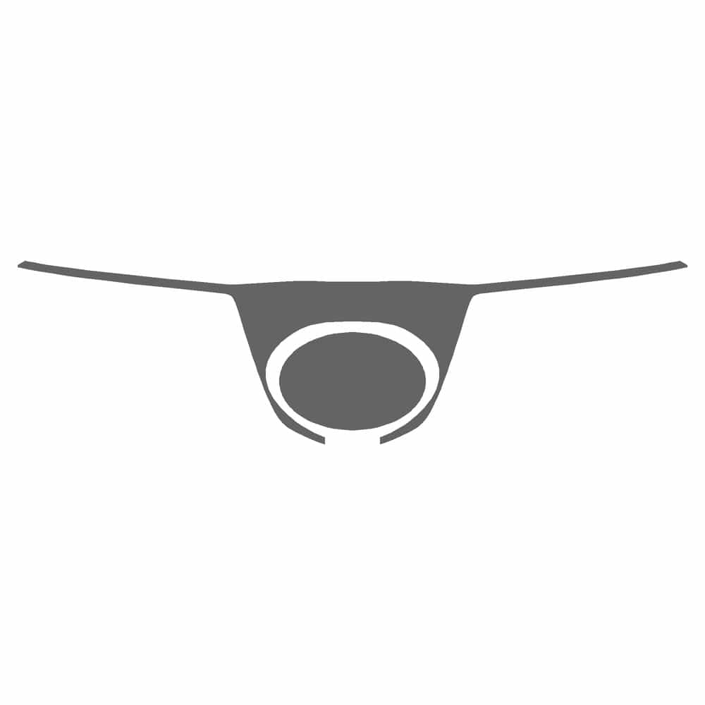 Vicrez Paint Protection PPF Pre-Cut Grille vpp232985 for Toyota Corolla Cross SUV 2023-2025
