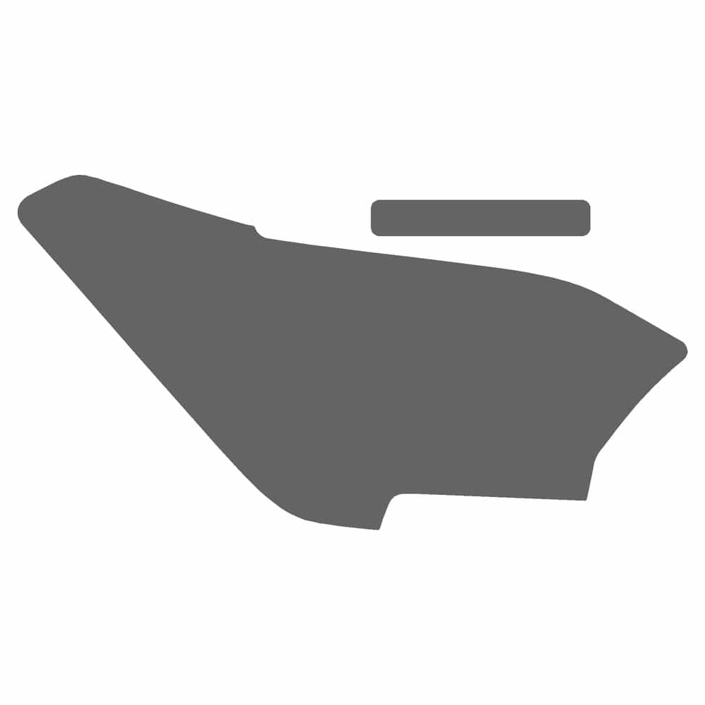 Vicrez Paint Protection PPF Pre-Cut Headlamp, Passenger vpp231084 for Toyota 4Runner SUV 2025-2026