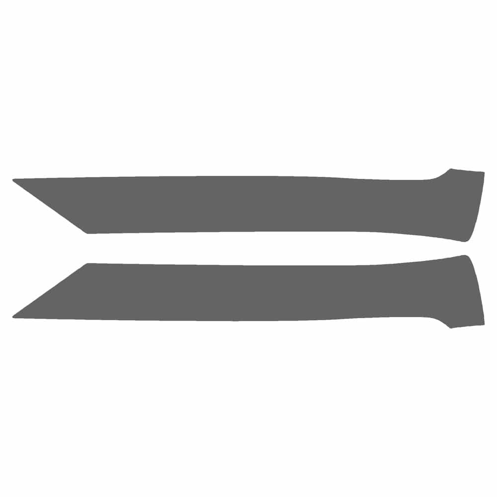 Vicrez Paint Protection PPF Pre-Cut Kit, A Pillar vpp130751 for Chevrolet Camaro Convertible 2014-2015