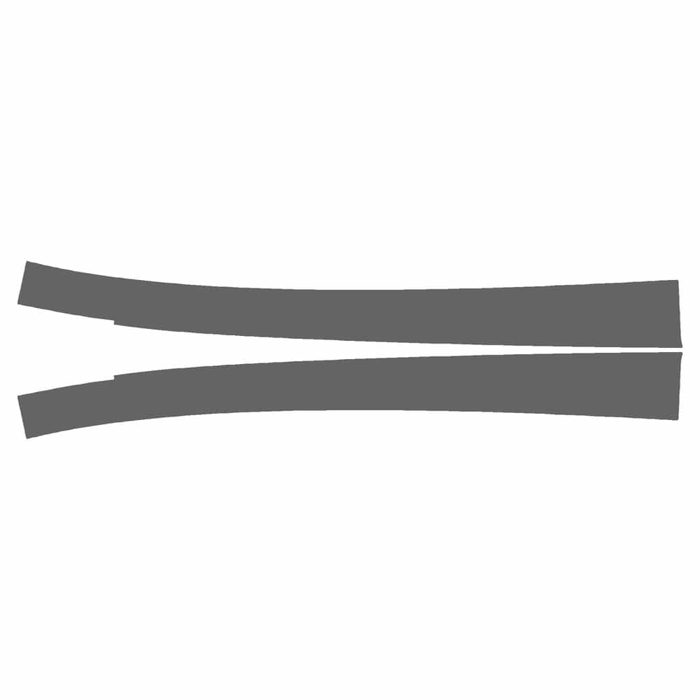 Vicrez Paint Protection PPF Pre-Cut Kit, A Pillar vpp141616 for Chrysler 200C Sedan 2015-2016