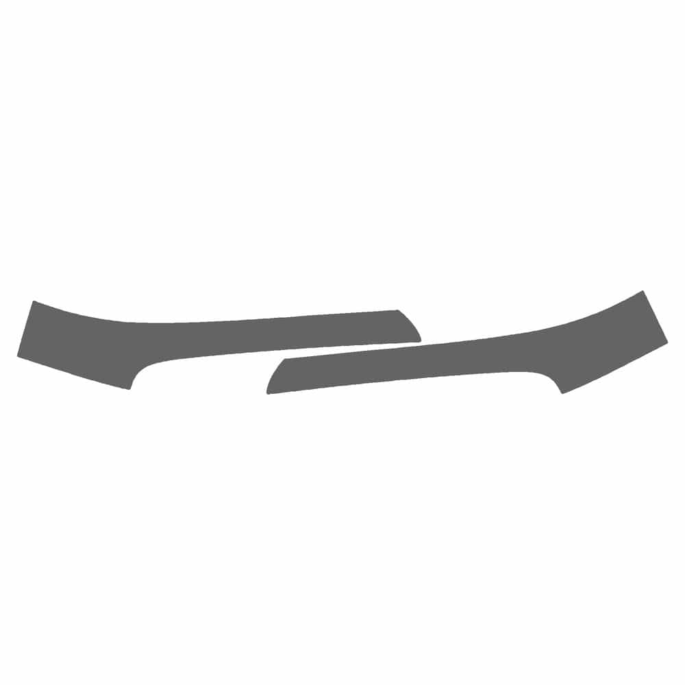 Vicrez Paint Protection PPF Pre-Cut Kit, A Pillar vpp142735 for Dodge Challenger Coupe 2015-2018