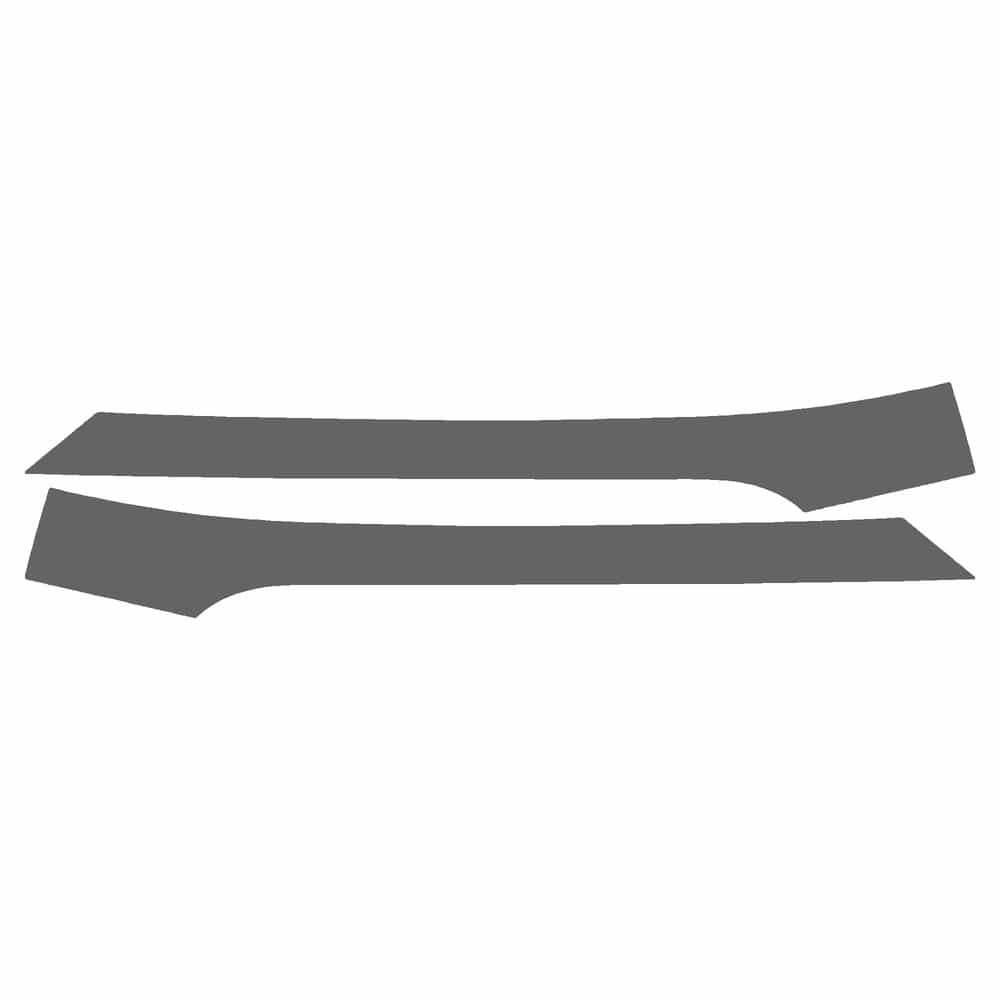 Vicrez Paint Protection PPF Pre-Cut Kit, A Pillar vpp155721 for Ford Mustang Coupe 2015-2017