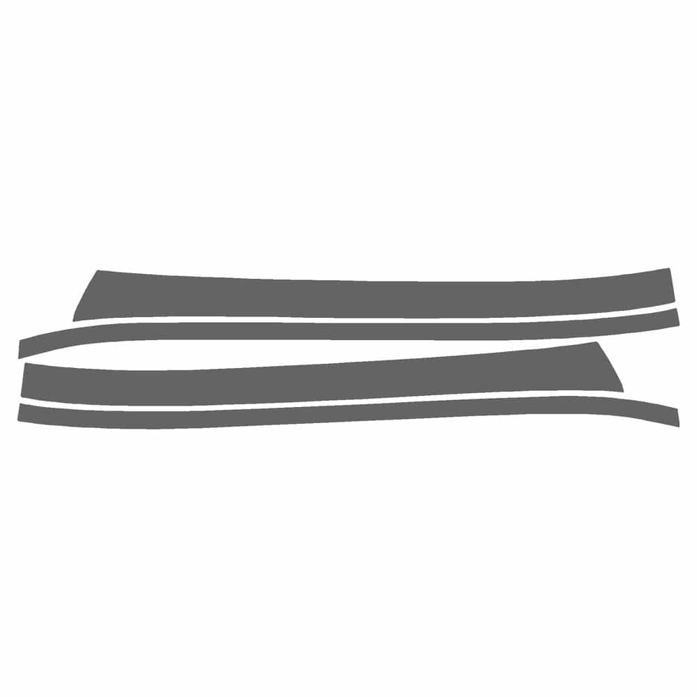 Vicrez Paint Protection PPF Pre-Cut Kit, A Pillar vpp201993 for Mercedes-Benz E Class Sedan 2021-2023