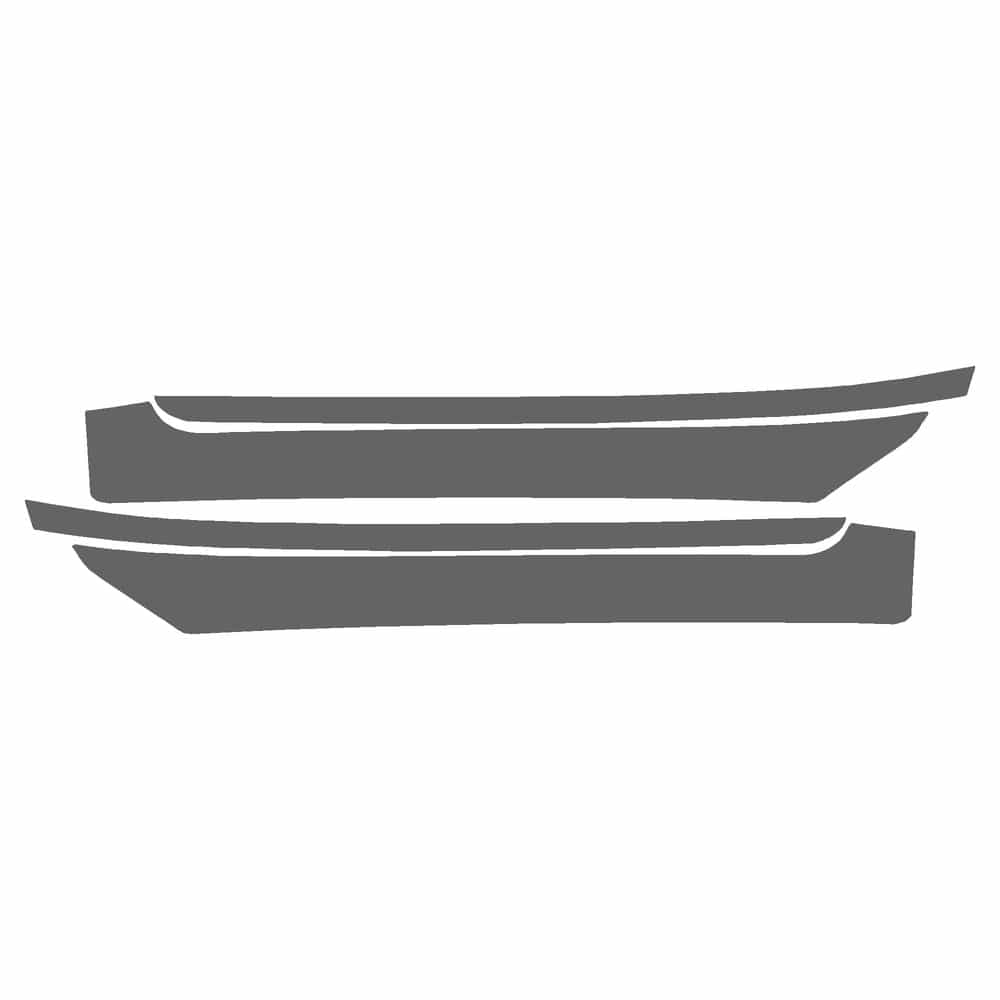 Vicrez Paint Protection PPF Pre-Cut Kit, A Pillar vpp206962 for Mercedes-Benz S Class Convertible 2018-2021