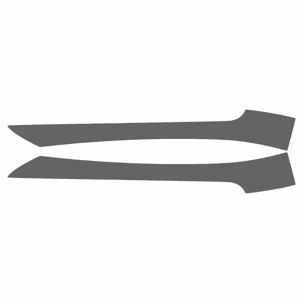 Vicrez Paint Protection PPF Pre-Cut Kit, A Pillar vpp236581 for Toyota Sienna Minivan 2006-2010