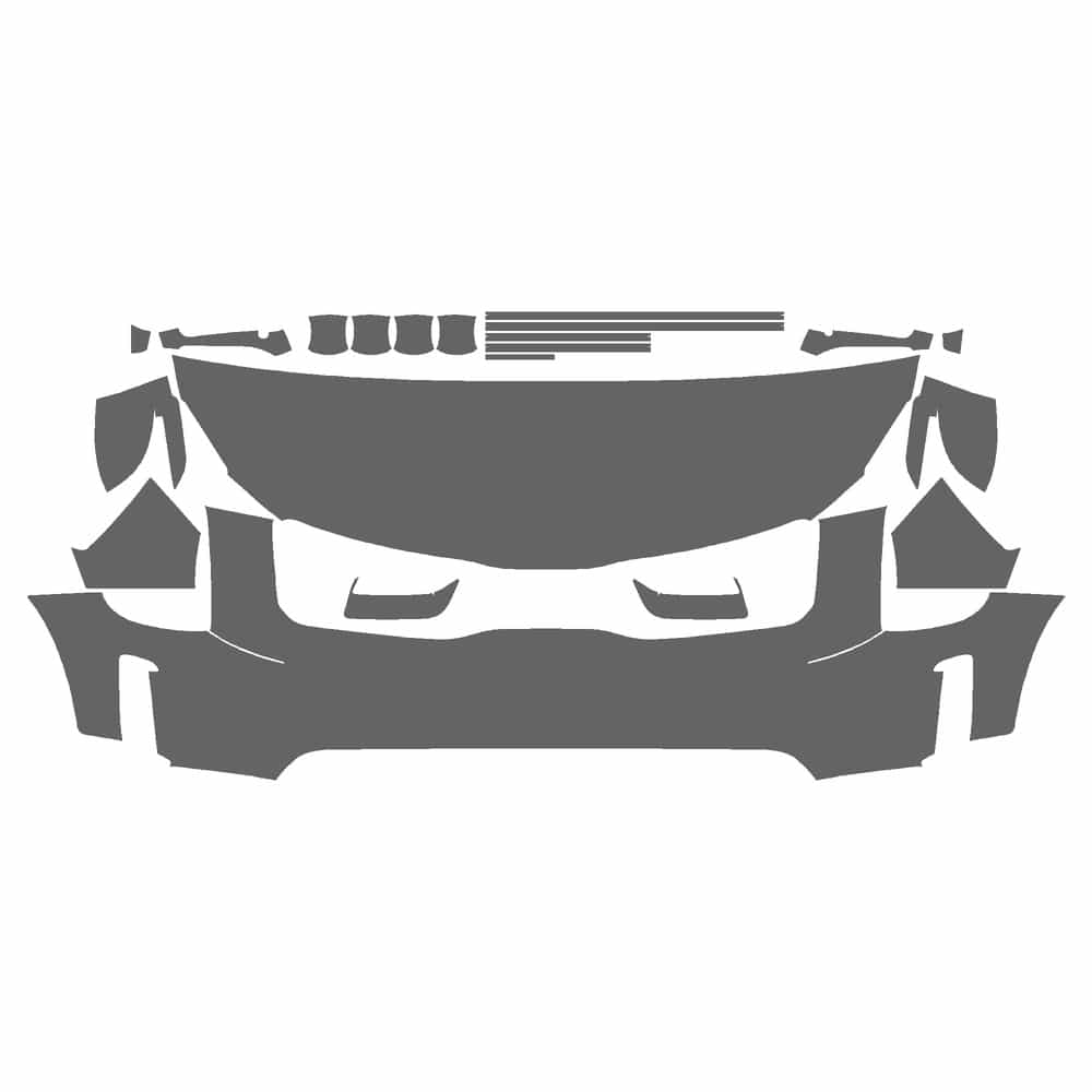 Vicrez Paint Protection PPF Pre-Cut Kit, Alpha vpp186080 for KIA Telluride SUV 2020-2022