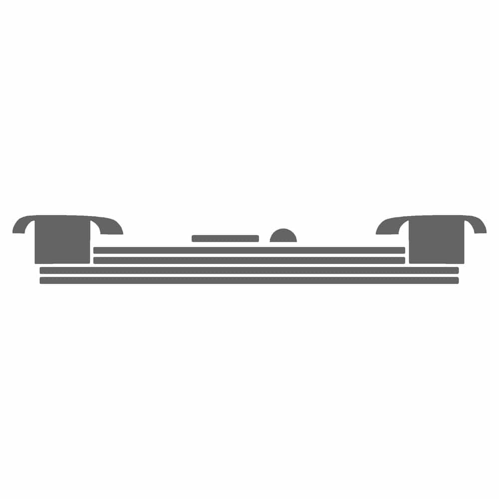 Vicrez Paint Protection PPF Pre-Cut Kit, Appearance A vpp136344 for Chevrolet Silverado 2002