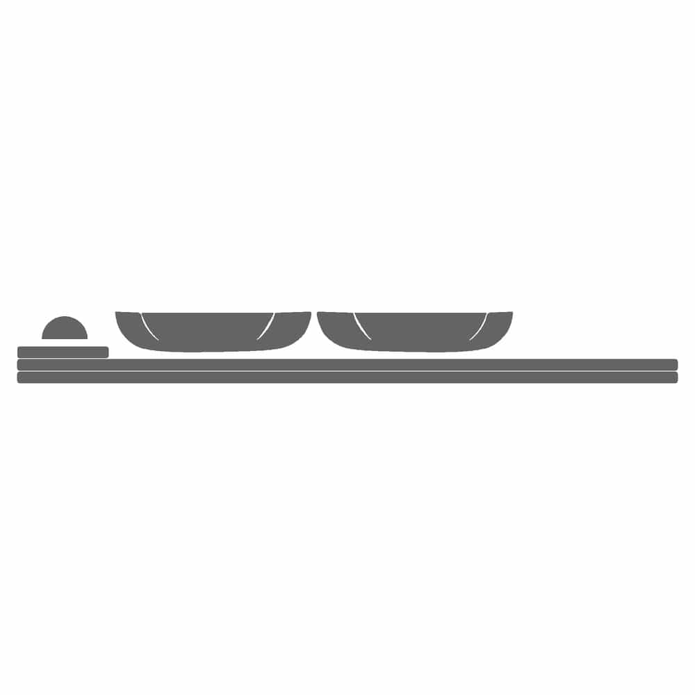 Vicrez Paint Protection PPF Pre-Cut Kit, Appearance A vpp150696 for Ford F150 2004
