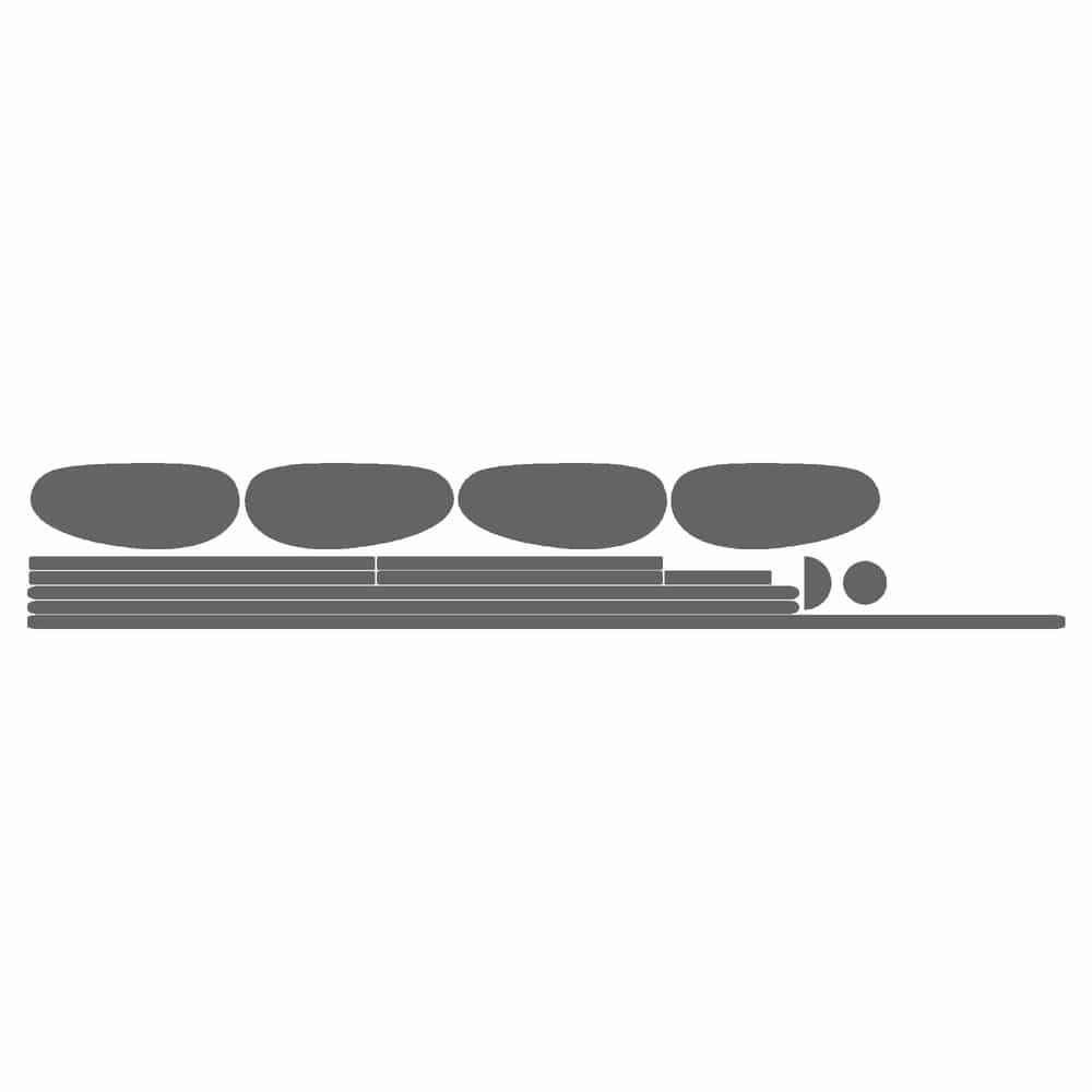 Vicrez Paint Protection PPF Pre-Cut Kit, Appearance A Plus vpp144489 for Dodge Neon Sedan 2003-2005