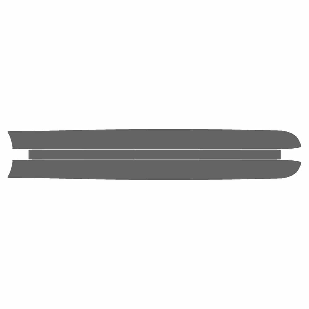 Vicrez Paint Protection PPF Pre-Cut Kit, Bed Rails, Side & Front vpp136914 for Chevrolet Silverado 2011-2014