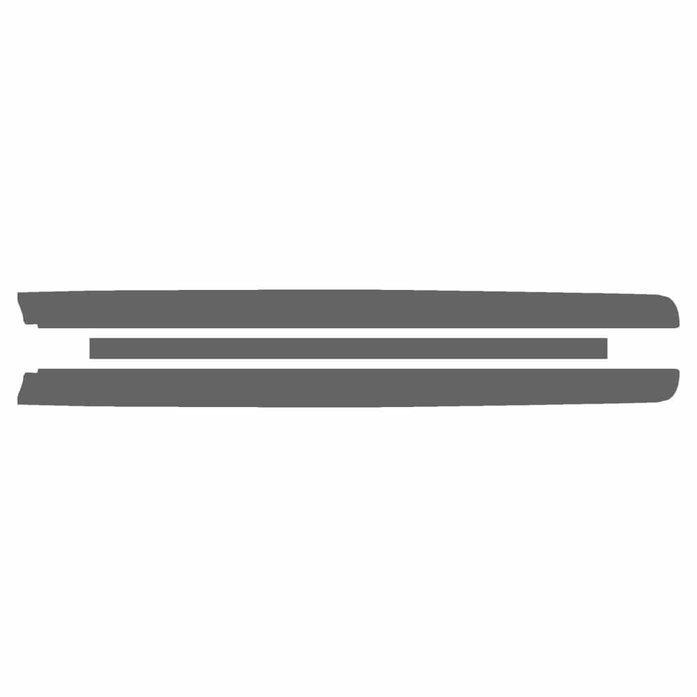 Vicrez Paint Protection PPF Pre-Cut Kit, Bed Rails, Side & Front vpp138082 for Chevrolet Silverado 2003-2005