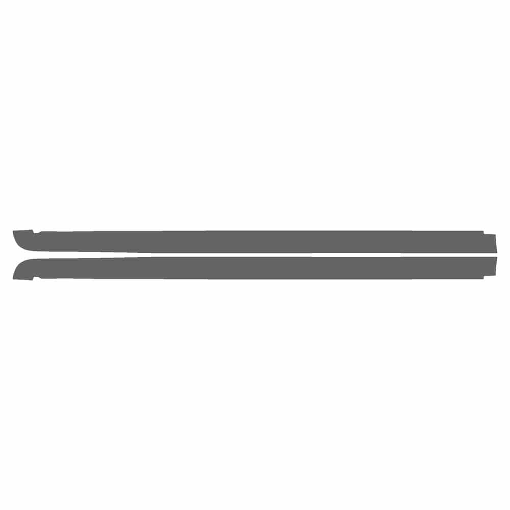 Vicrez Paint Protection PPF Pre-Cut Kit, Bed Rails, Side vpp131774 for Chevrolet Colorado Crew Pickup 2004-2012