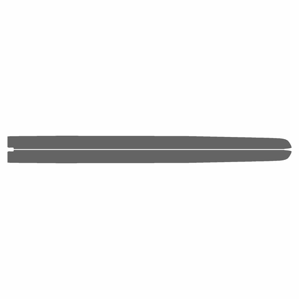 Vicrez Paint Protection PPF Pre-Cut Kit, Bed Rails, Side vpp134517 for Chevrolet S-10 2002-2005