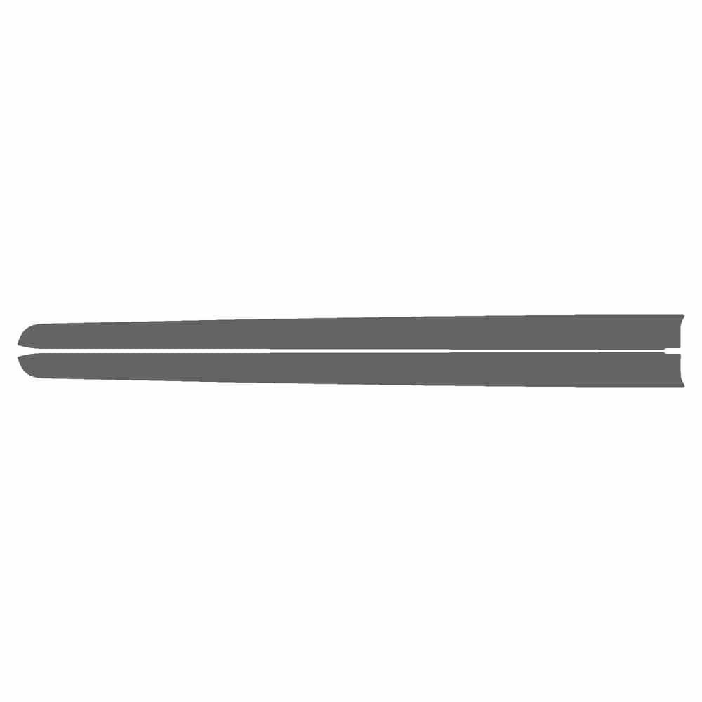 Vicrez Paint Protection PPF Pre-Cut Kit, Bed Rails, Side vpp143687 for Dodge Dakota Crew Pickup 2008-2010