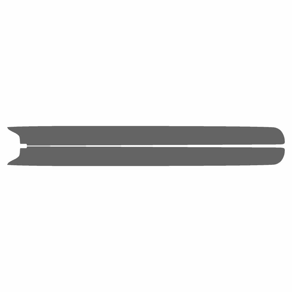 Vicrez Paint Protection PPF Pre-Cut Kit, Bed Rails, Side vpp143554 for Dodge Dakota Pickup 2002-2004