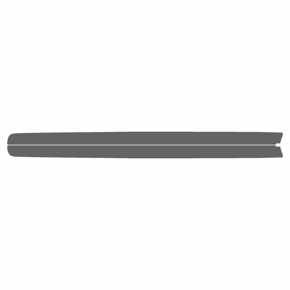 Vicrez Paint Protection PPF Pre-Cut Kit, Bed Rails, Side vpp159649 for GMC Sierra 2002-2003