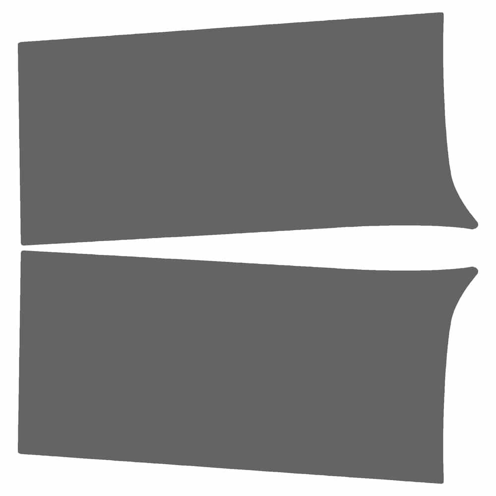 Vicrez Paint Protection PPF Pre-Cut Kit, Bed Rockers Front vpp138540 for Chevrolet Silverado 2003-2004