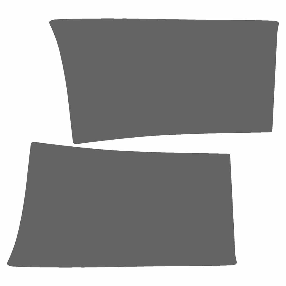 Vicrez Paint Protection PPF Pre-Cut Kit, Bed Rockers Front vpp145136 for Dodge Ram 2009