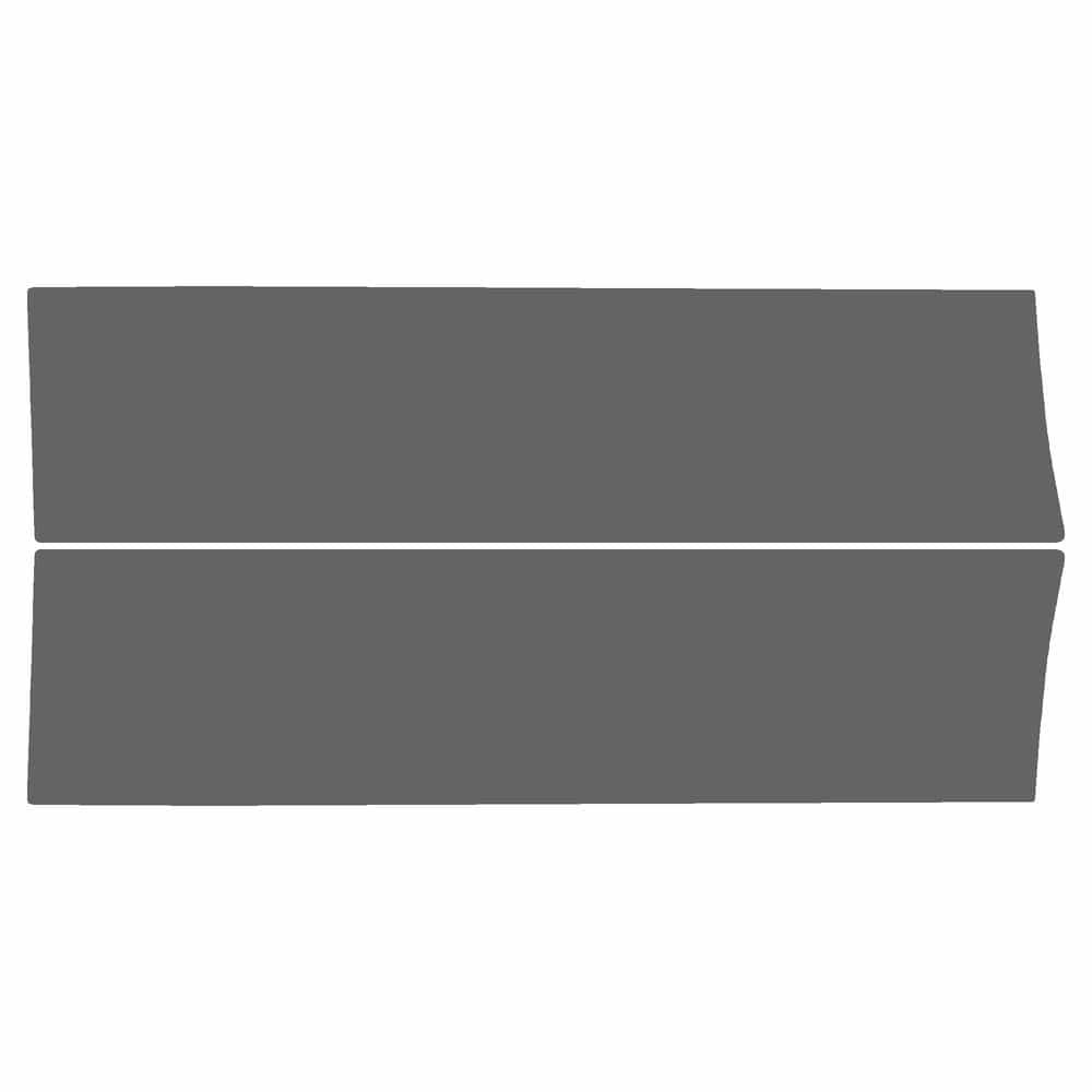 Vicrez Paint Protection PPF Pre-Cut Kit, Bed Rockers Front vpp156822 for Ford SuperDuty 2005-2007