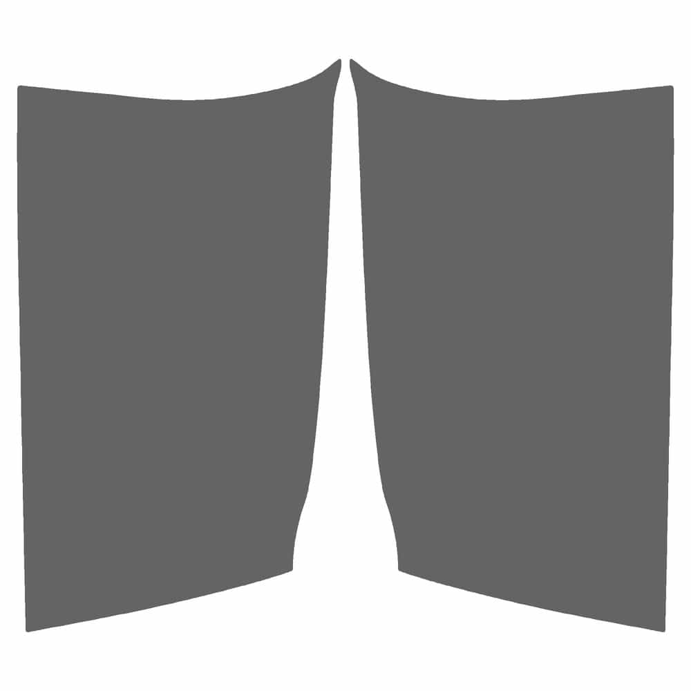 Vicrez Paint Protection PPF Pre-Cut Kit, Bed Rockers Rear vpp136382 for Chevrolet Silverado 2002