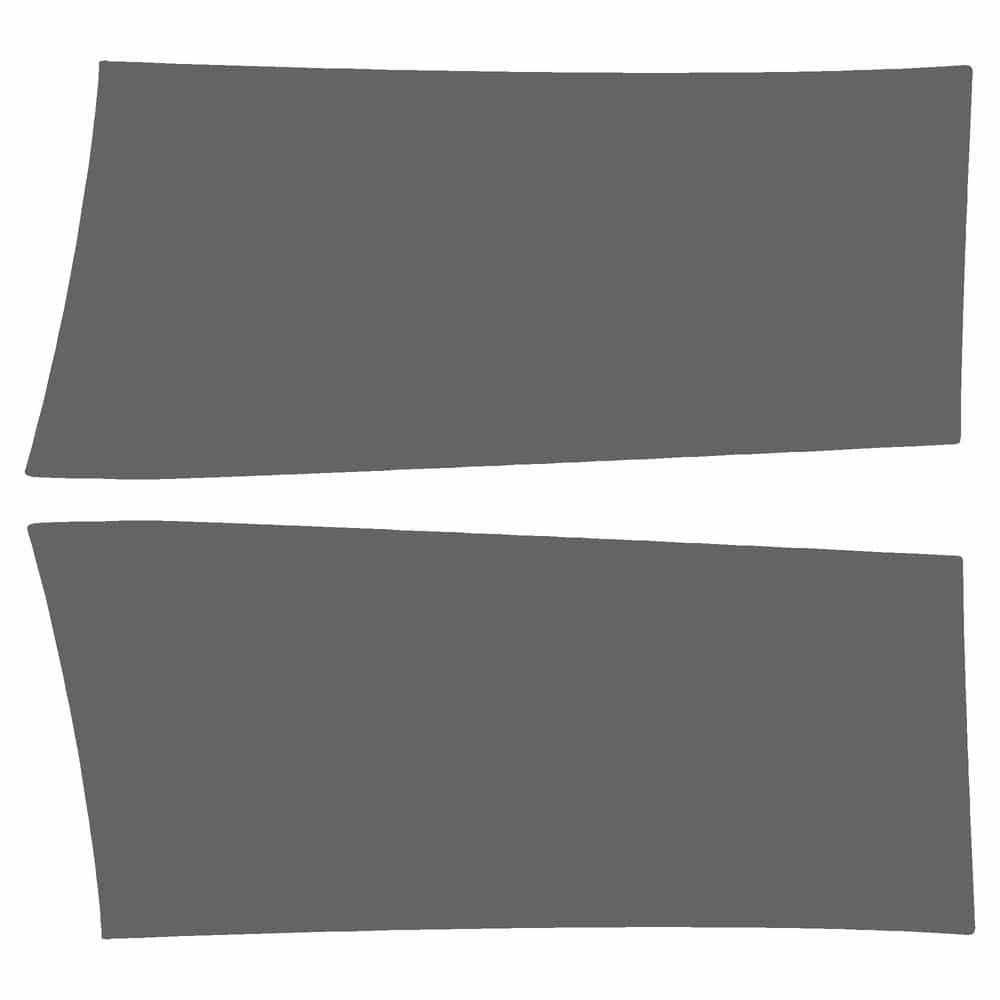 Vicrez Paint Protection PPF Pre-Cut Kit, Bed Rockers Rear vpp143682 for Dodge Dakota Crew Pickup 2008-2010