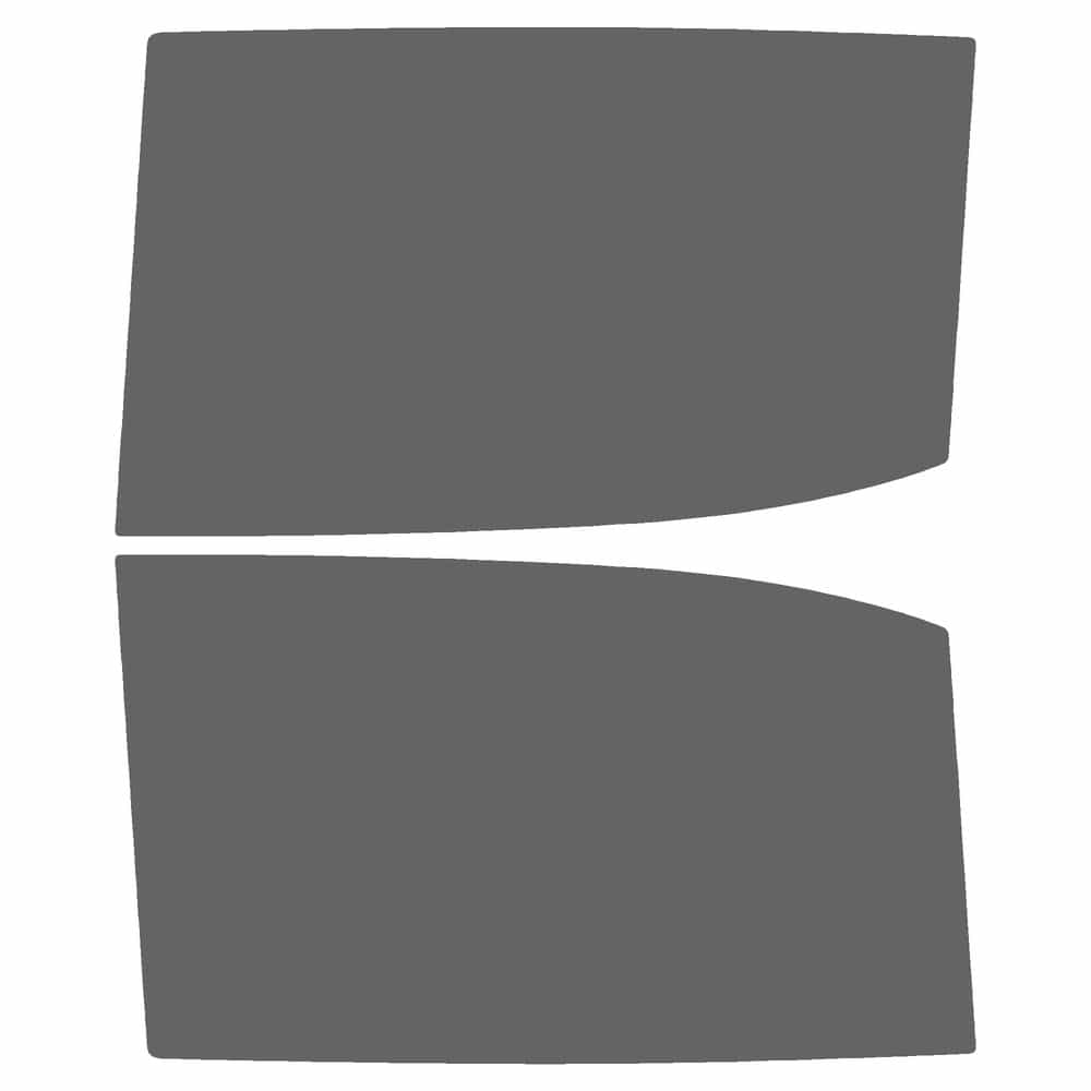 Vicrez Paint Protection PPF Pre-Cut Kit, Bed Rockers Rear vpp145035 for Dodge Ram 2002