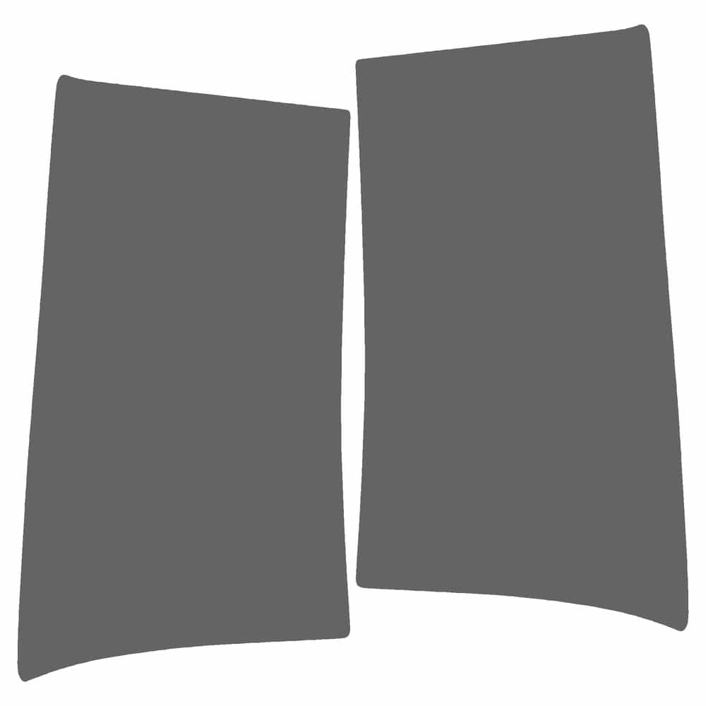 Vicrez Paint Protection PPF Pre-Cut Kit, Bed Rockers Rear vpp145176 for Dodge Ram Pickup 2009