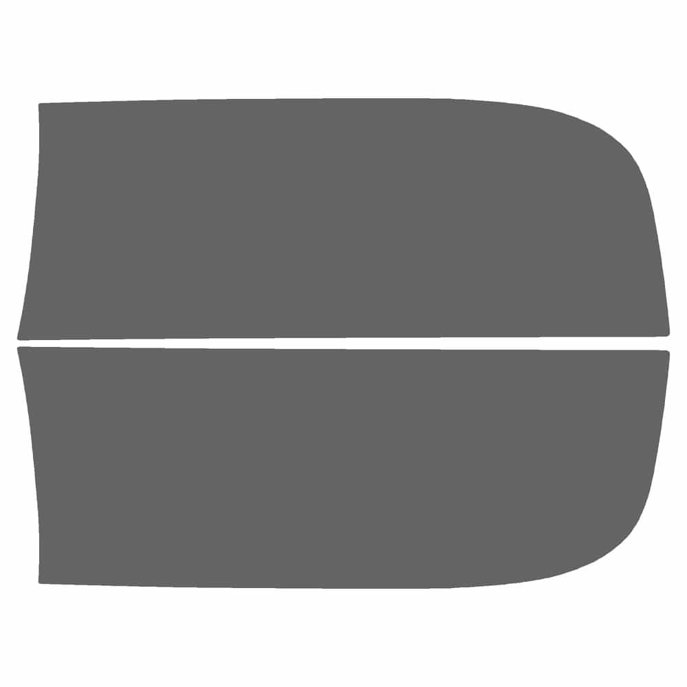 Vicrez Paint Protection PPF Pre-Cut Kit, Bed Rockers Rear vpp159950 for GMC Sierra 2004-2006