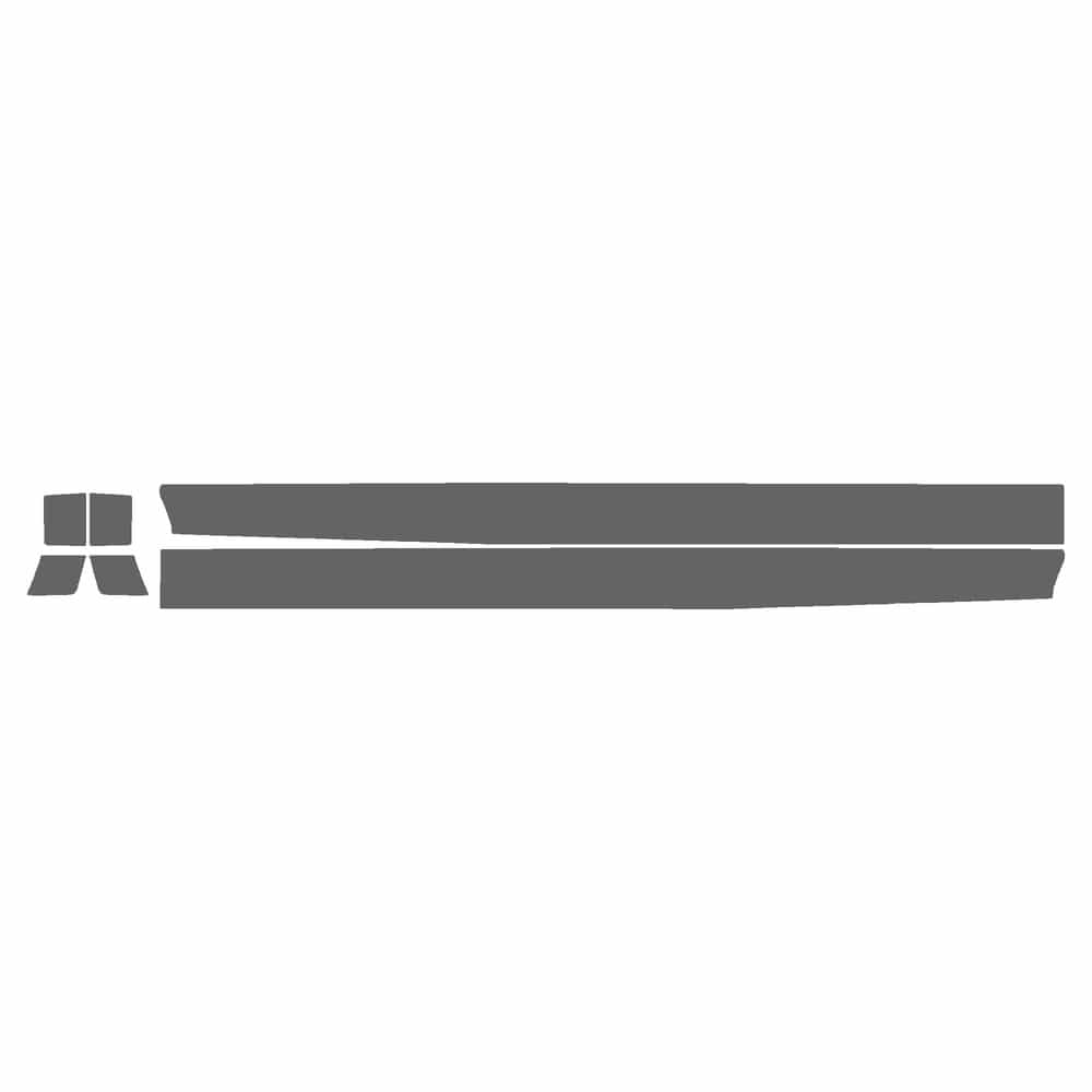 Vicrez Paint Protection PPF Pre-Cut Kit, Cab vpp155898 for Ford Ranger 2002-2003
