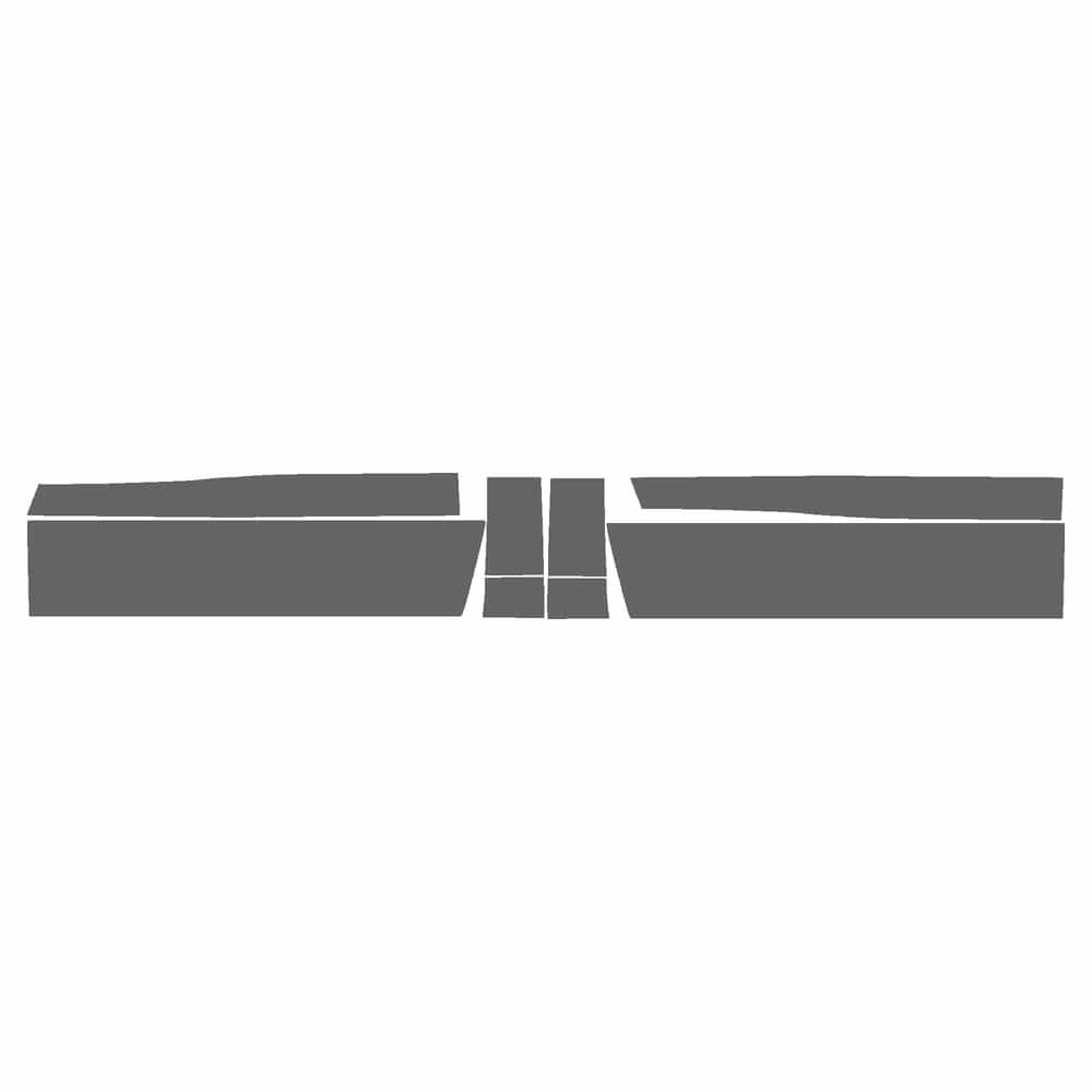 Vicrez Paint Protection PPF Pre-Cut Kit, Cab vpp155852 for Ford Ranger Pickup 2006-2010