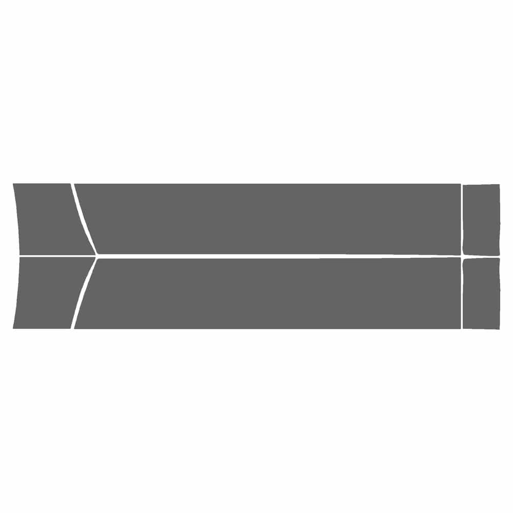 Vicrez Paint Protection PPF Pre-Cut Kit, Cab vpp156659 for Ford SuperDuty 2002-2004