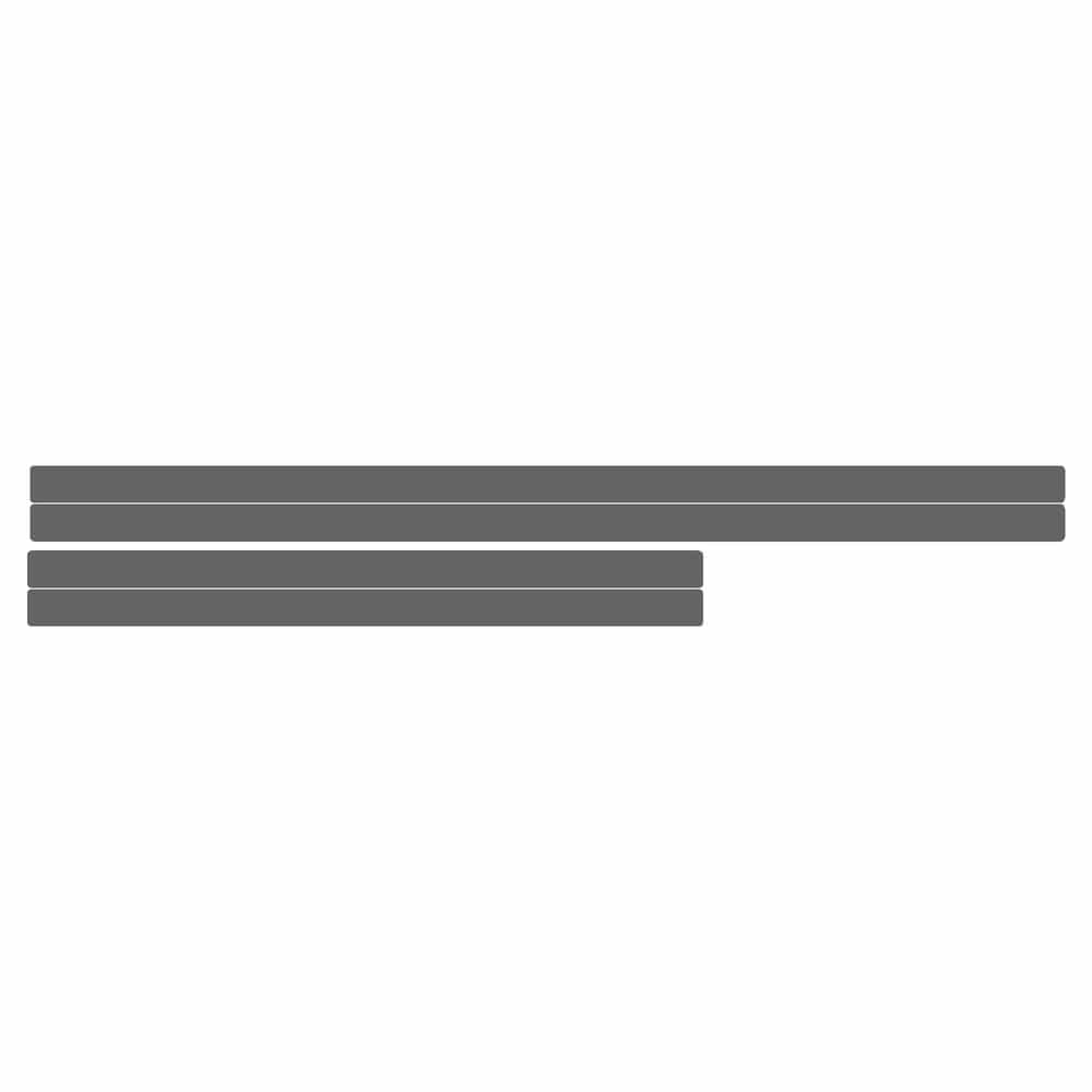 Vicrez Paint Protection PPF Pre-Cut Kit, Door Edge Guards vpp100833 for Acura RDX SUV 2007-2009